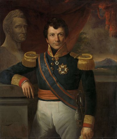 Johannes Graaf van den Bosch by Raden Saleh